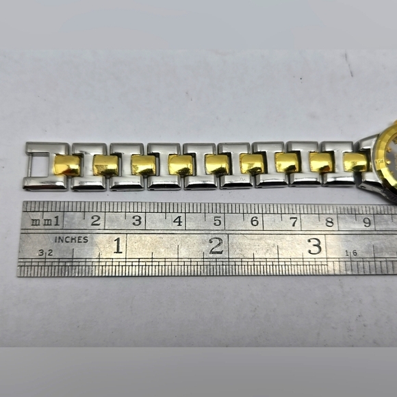 Womens Clique Quartz Watch Two Tone Water Resistant Japan Movt New Battery - Picture 8 of 9